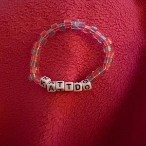 Harry styles kiss all the time, disco occasionally handmade bracelet